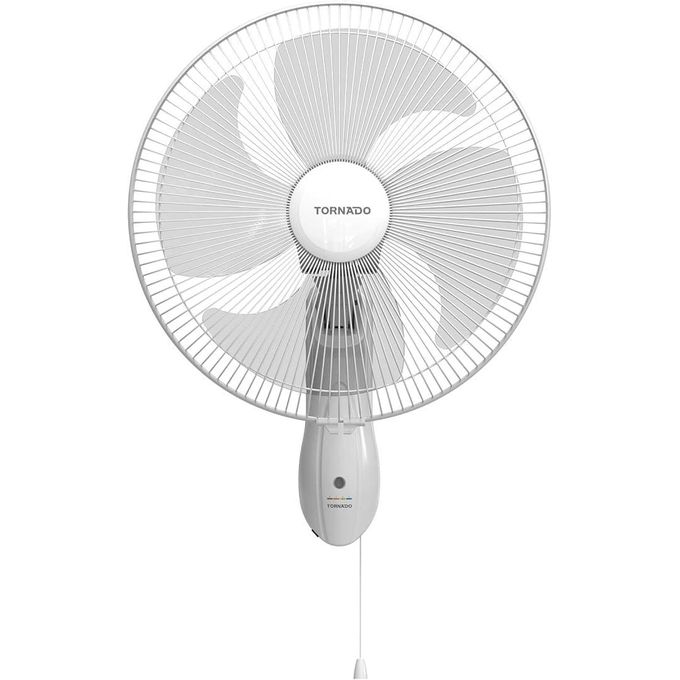 TORNADO Wall Fan 16 Inch 4 Blades White TWF-16W