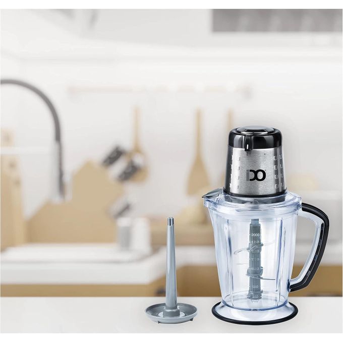 IDO 800W Multi-function Vertical Chopper Mincer - CH800-BK - Black