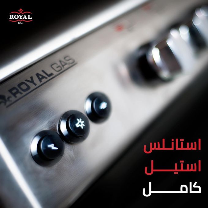 Royal موقد غاز بمروحة كريستال 60 Cast، كارنيتين-L