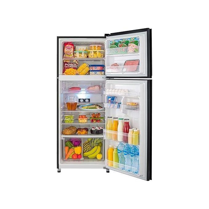 TORNADO  Refrigerator 396 L Inverter No Frost, Ag+ Nano Deodorizer Filter, ABS Anti-Bacterial, Hybrid Cooling System, Tropical Compressor Black (10 Years Full Free Warranty) RF-480TV-BK