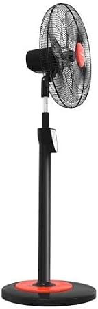 Tornado Stand Fans 18 inch , 4 Blades With Remote Control , EFS-95SR - Red&Black