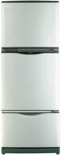 TOSHIBA Refrigerator GR-EFV45C(SL) , 351 Liter 3 Doors No Frost - Silver