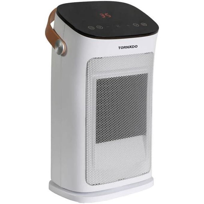 TORNADO Ceramic Heater, 2000 Watt, 16 meter, White TPH-2000T
