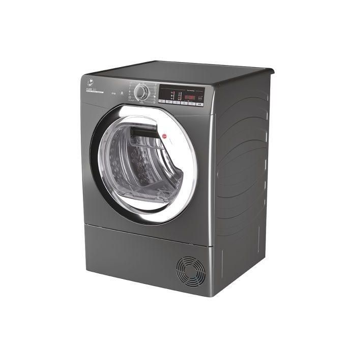 Hoover Front Loading Clothes Dryer 8kg Silver HLEC8TCER-ELA