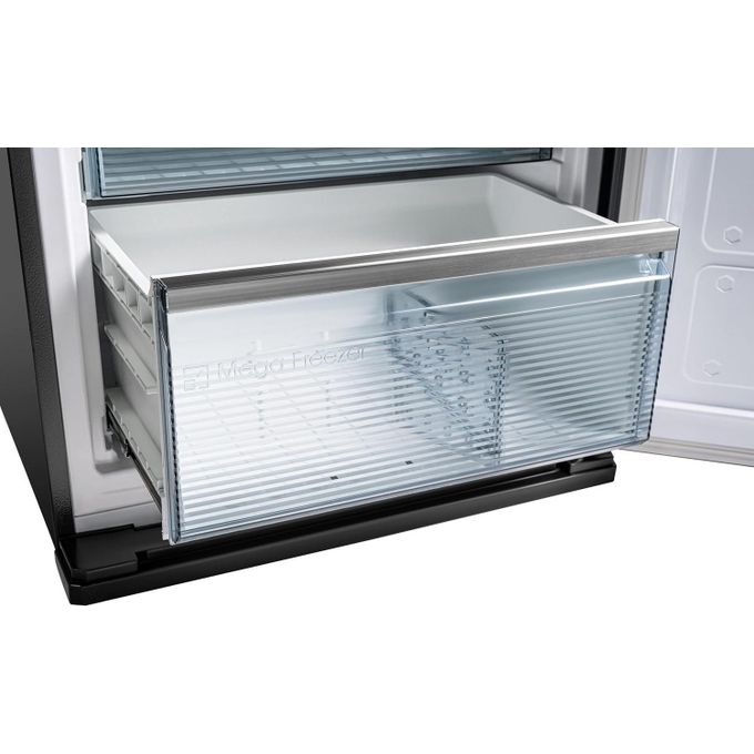 Sharp Fridge Inverter Digital, Bottom Freezer, 558 Liter, Black SJ-GV73J-BK