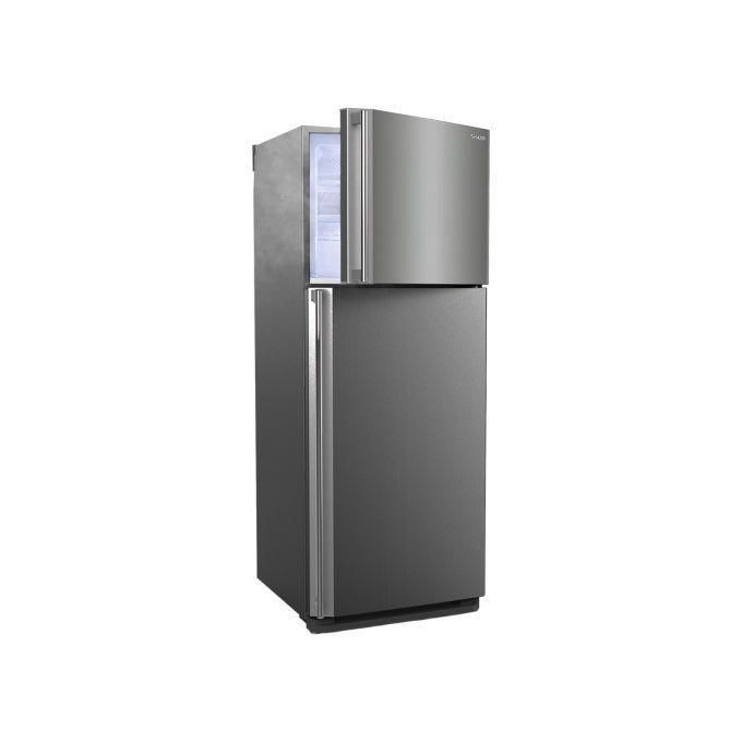 Sharp SJ-48C(ST) No Frost Refrigerator 2 Doors Stainless with Nano Deodorizer Filter - 340 Liter