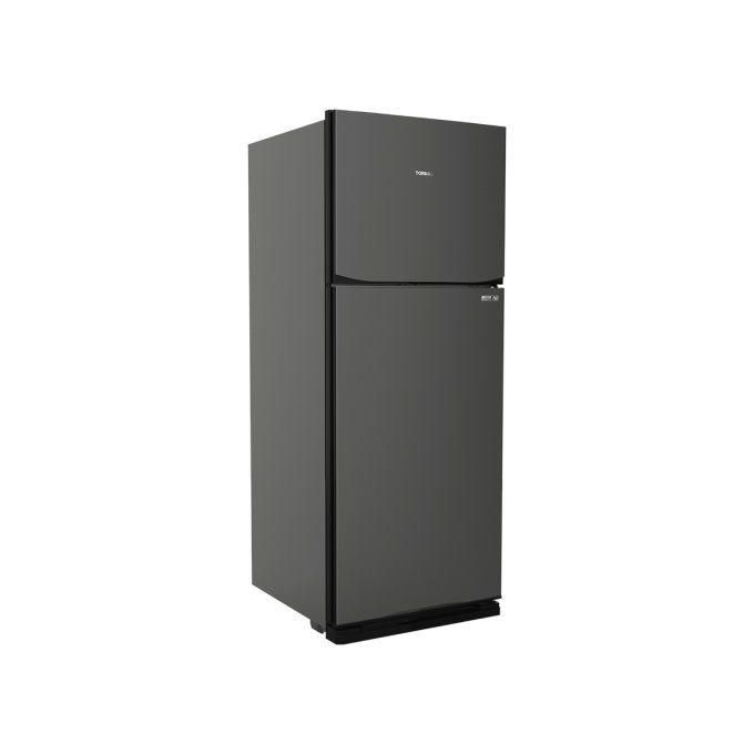 TORNADO Refrigerator 450 L No Frost, Ag+ Nano Deodorizer Filter, Hybrid Cooling System, Tropical, Dark Stainless (10 Years Full Free Warranty) RF-580T-DST