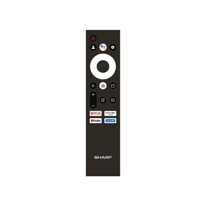 Sharp 4K Smart Frameless 55-inch TV with Built-in Receiver 4T-C55FL6EX