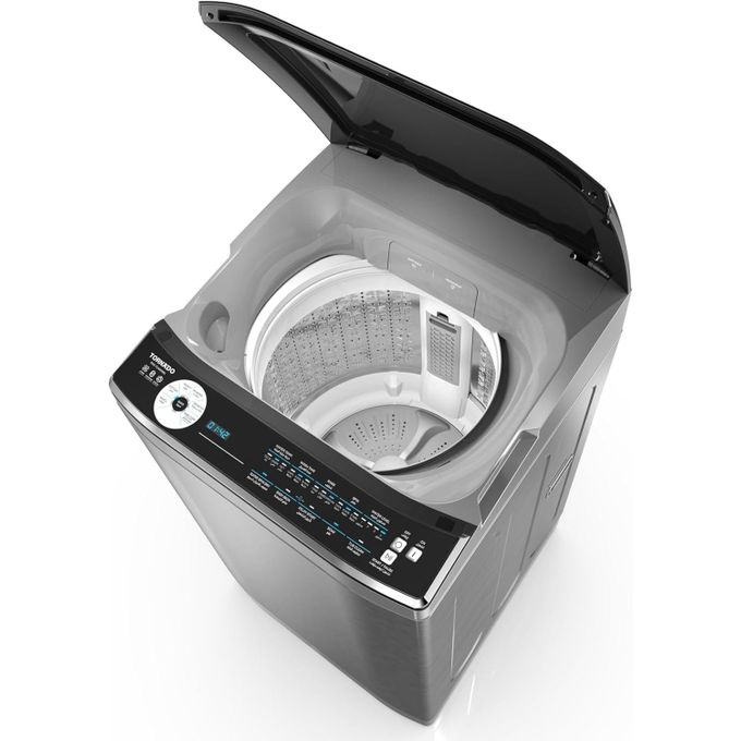 TORNADO Washing Machine Top Automatic 9 Kg Pump Silver TWE-TLN09RSL