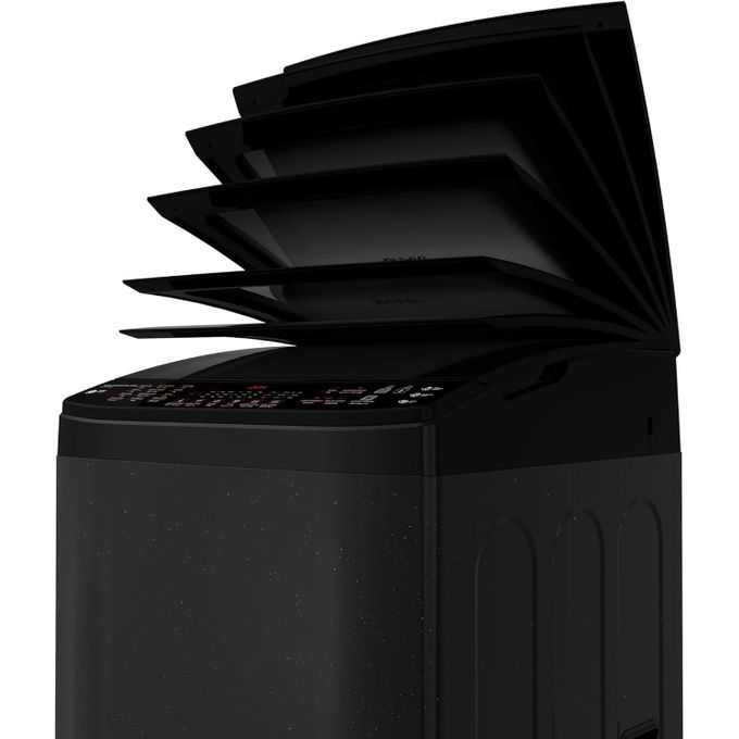 Sharp Washing Machine Top Automatic 11 Kg, DDM Inverter, Pump, Black