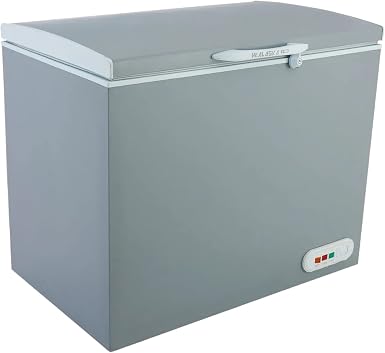 W.Alaska Chest Deep Freezer, 270 Liters, Silver - CH270
