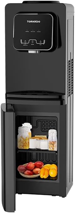 TORNADO Water Dispenser 1 Faucet 16 Liter Fridge Black TWD-36T-BR