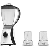 Tornado Blender, 600 Watt, 1.5 Litres, Black & White - TB-600/2