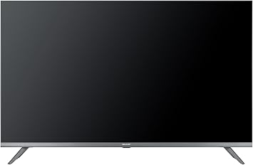 Sharp2KUHD Frameless Smart LED TV, 43 Inch, with Built-in Receiver, 2TC43FG6EX- Black