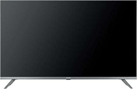 Sharp2KUHD Frameless Smart LED TV, 43 Inch, with Built-in Receiver, 2TC43FG6EX- Black