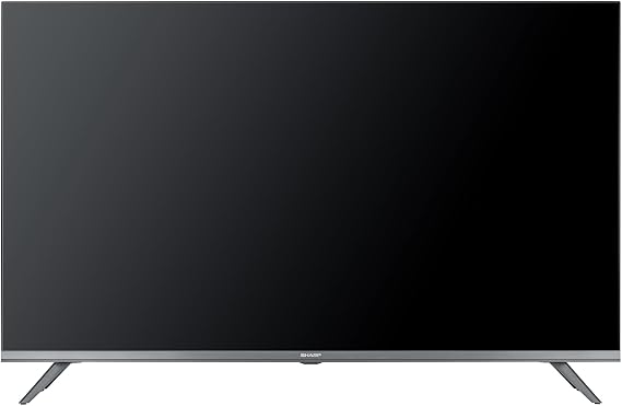 Sharp HD Smart Frameless LED TV, 32 Inch, with Built-in Receiver, 2T-C32fG6EX - Black