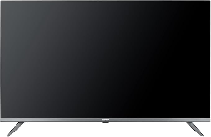 Sharp HD Smart Frameless LED TV, 32 Inch, with Built-in Receiver, 2T-C32fG6EX - Black