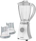 Tornado Blender, 600 Watt, 1.5 Litres, Black & White - TB-600/2