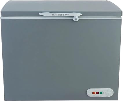 W.Alaska Chest Deep Freezer, 270 Liters, Silver - CH270