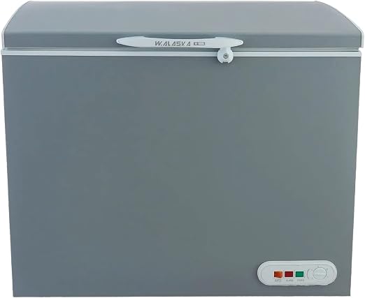 W.Alaska Chest Deep Freezer, 270 Liters, Silver - CH270