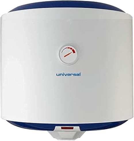 Universal Electric Water Heater, 30 Liters - White Blue