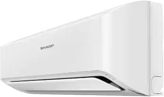 SHARP Split Air Conditioner 1.5 HP Cool - Heat , Plasmacluster, White AH-A12ZSE