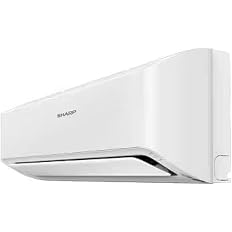 SHARP Split Air Conditioner 1.5 HP Cool - Heat , Plasmacluster, White AH-A12ZSE