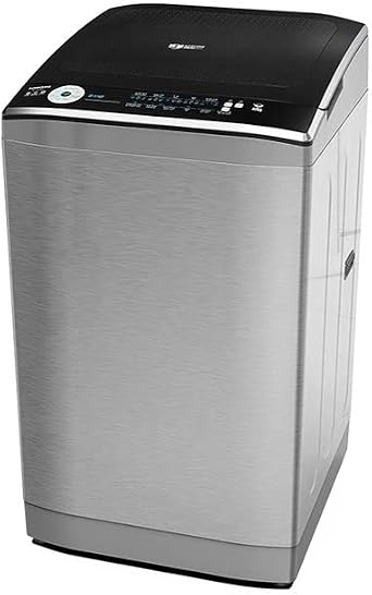 Tornado Free Standing Top Load Automatic Washing Machine, 11 KG, TWE-TLN11RSL - Black Silver