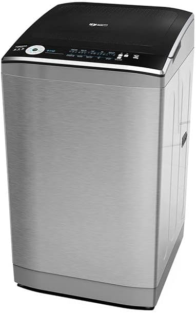 Tornado Free Standing Top Load Automatic Washing Machine, 11 KG, TWE-TLN11RSL - Black Silver