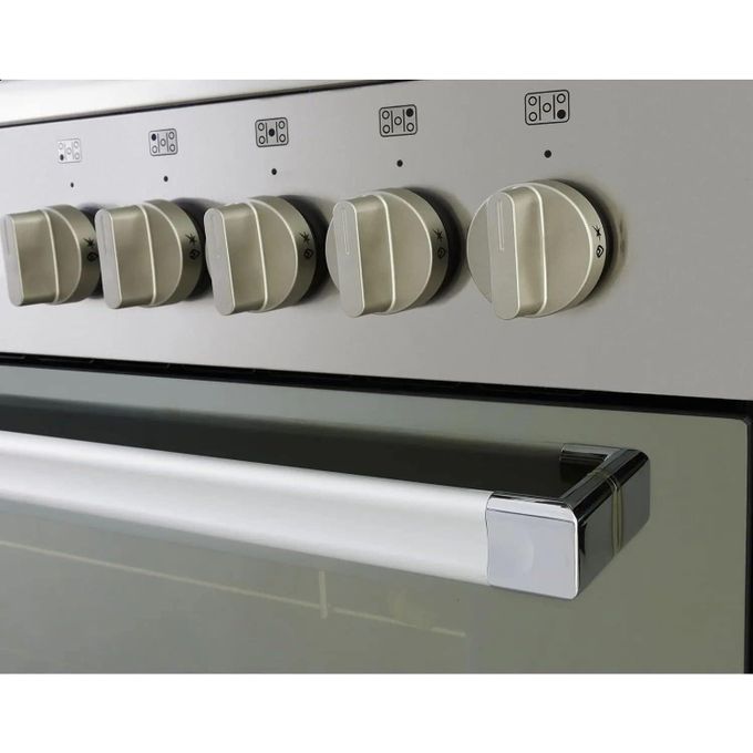 La Germania Freestanding Cooker 90 x 60, 5 Gas Burners, Stainless 9C10GLA1X4AWW