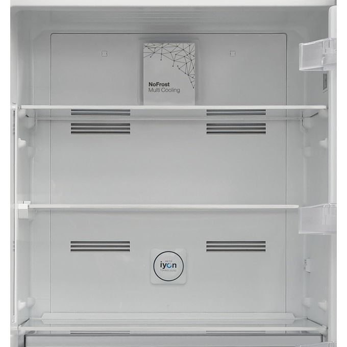 TORNADO Refrigerator Digital, Bottom Freezer, Advanced No Frost 430 Liter, Shiny Silver RF-452BVT-SLS