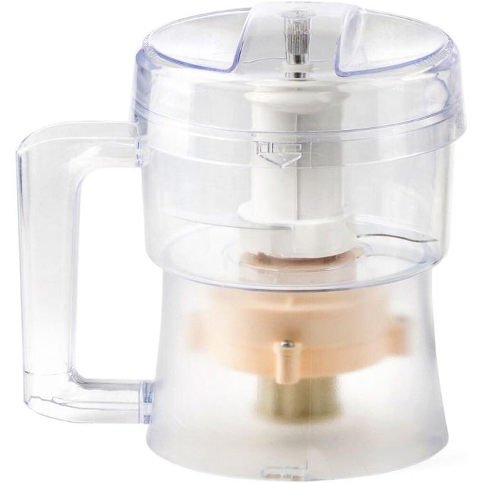 IDO Plastic Blender with Grinder & Chopper Mill, 600 Watt - BLCH600-WH - White