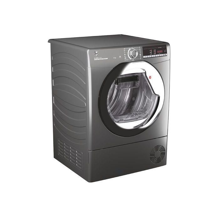 Hoover Front Loading Clothes Dryer 8kg Silver HLEC8TCER-ELA