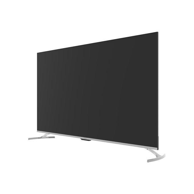 TORNADO TV 55 Inch 4K Smart Frameless QLED Built-In Receiver, Dolby Vision, HLG, Dolby Atmos, Surround Sound, Google TV, Voice Search, Game Mode 55QA3400E