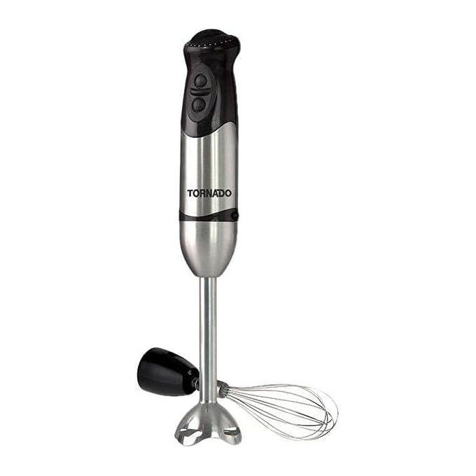 TORNADO Hand Blender 400 Watt Chopper Whisk Black HB-400