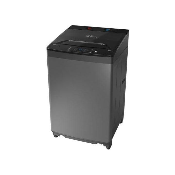 TORNADO Washing Machine 8 Kg- Pump-Anti Tangle Pulsator-Rapid wash -Anti-bacterial Fan- Silver TWT-TLN08LSL
