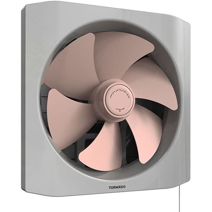TORNADO Kitchen Ventilating Fan 25 cm, Rose x Grey TVH-25RG