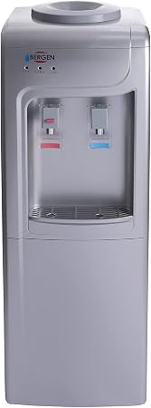 Bergen, BY 90, Water Dispenser, 2 Taps, Silver