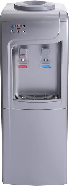 Bergen, BY 90, Water Dispenser, 2 Taps, Silver