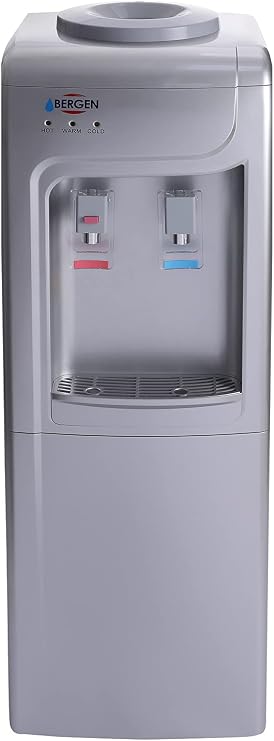 Bergen, BY 90, Water Dispenser, 2 Taps, Silver