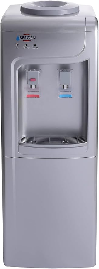 Bergen, BY 90, Water Dispenser, 2 Taps, Silver