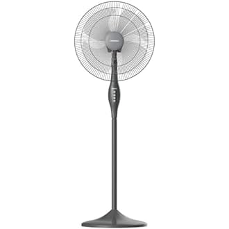 Tornado Stand Fans 16 Inch , 4 Blades Without Remote Control , EFS-64 - Silver