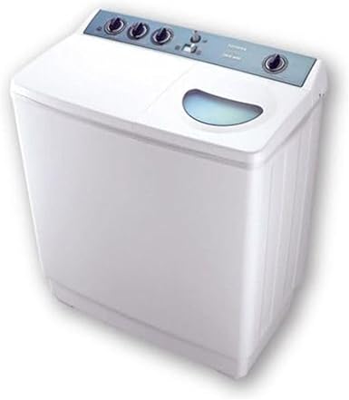 Toshiba Half Automatic Top Loading Washing Machine, Two Motors, 10 KG, VH-1000 - White
