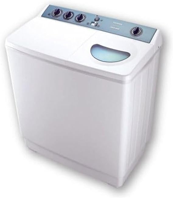 Toshiba Half Automatic Top Loading Washing Machine, Two Motors, 10 KG, VH-1000 - White