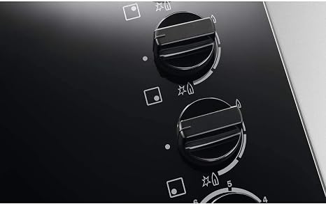 Zanussi Built In Gas Cooker 60 CM , ZG062414BA - Black