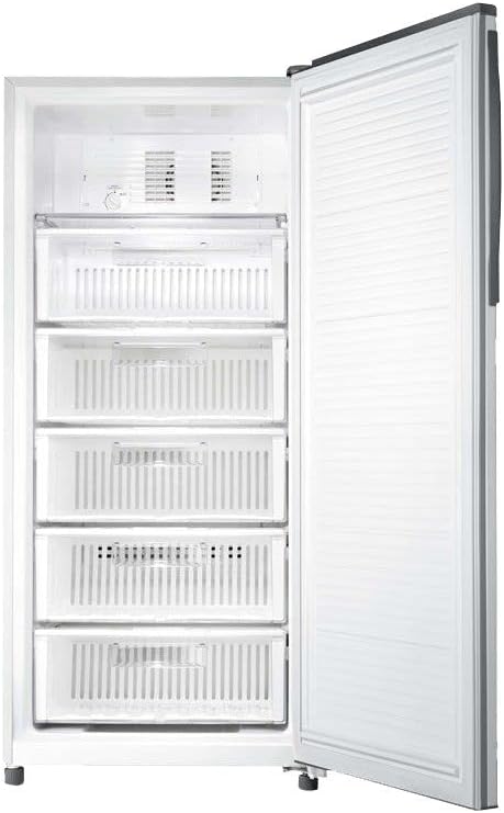 Toshiba Deep Freezer GF-22H-G , 223 Litre 5 Drawer No Frost - Champagne