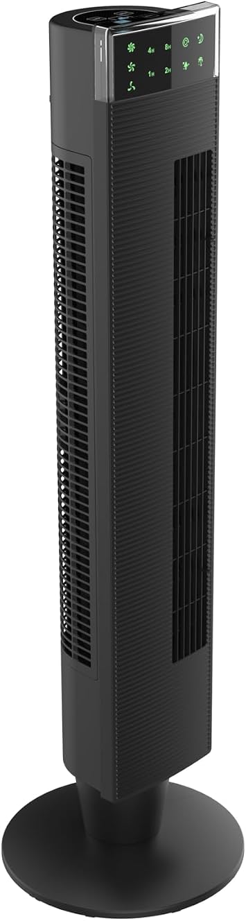 Tornado Tower Fans , With Remote Control , TTF-65 - Black