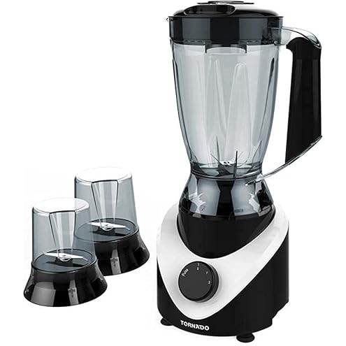 Tornado Blender with 2 Mills, 400 Watt, White - BL400/2