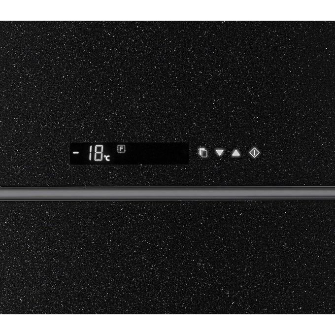 Sharp ثلاجة بابين بدون صقيع مع عاكس رقمي SJ GV69G BK، سعة 538 لتر، أسود، الكمية 1