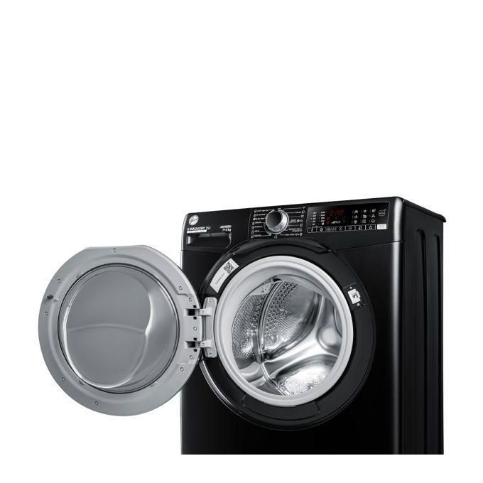 Hoover  Fully Automatic Washing Machine 7kg Dryer 5kg Inverter Black H3DPS4756TMBBELA